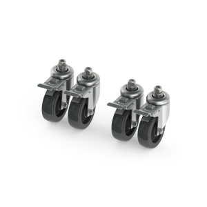 BC10X4 | 4x 10cm Heavy Duty Braked Castors